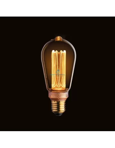 Wiva 12100633 Glasslight st64 antiguo e27 2.5w 2000k